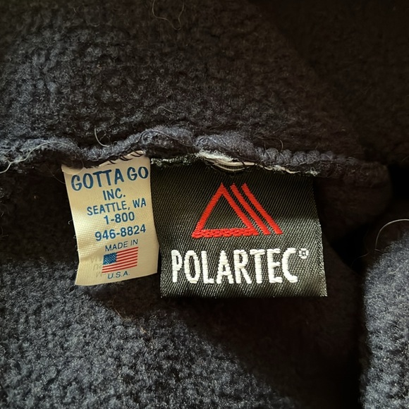 Vintage Gotta Go - Head Sokz - Unisex Fleece Head/Neck Cover - Navy - Picture 3 of 4